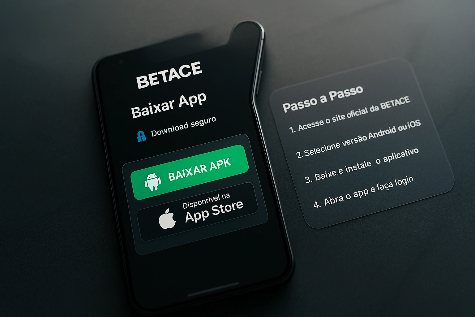 Baixar o BETACE Cassino App