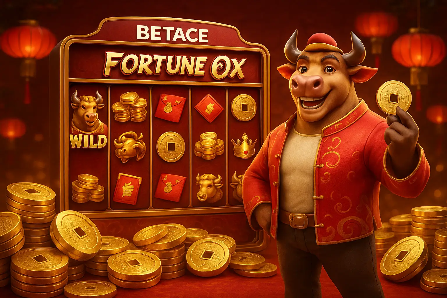 Fortune Ox no BETACE - Aposte Agora e Reivindique Seus Ganhos