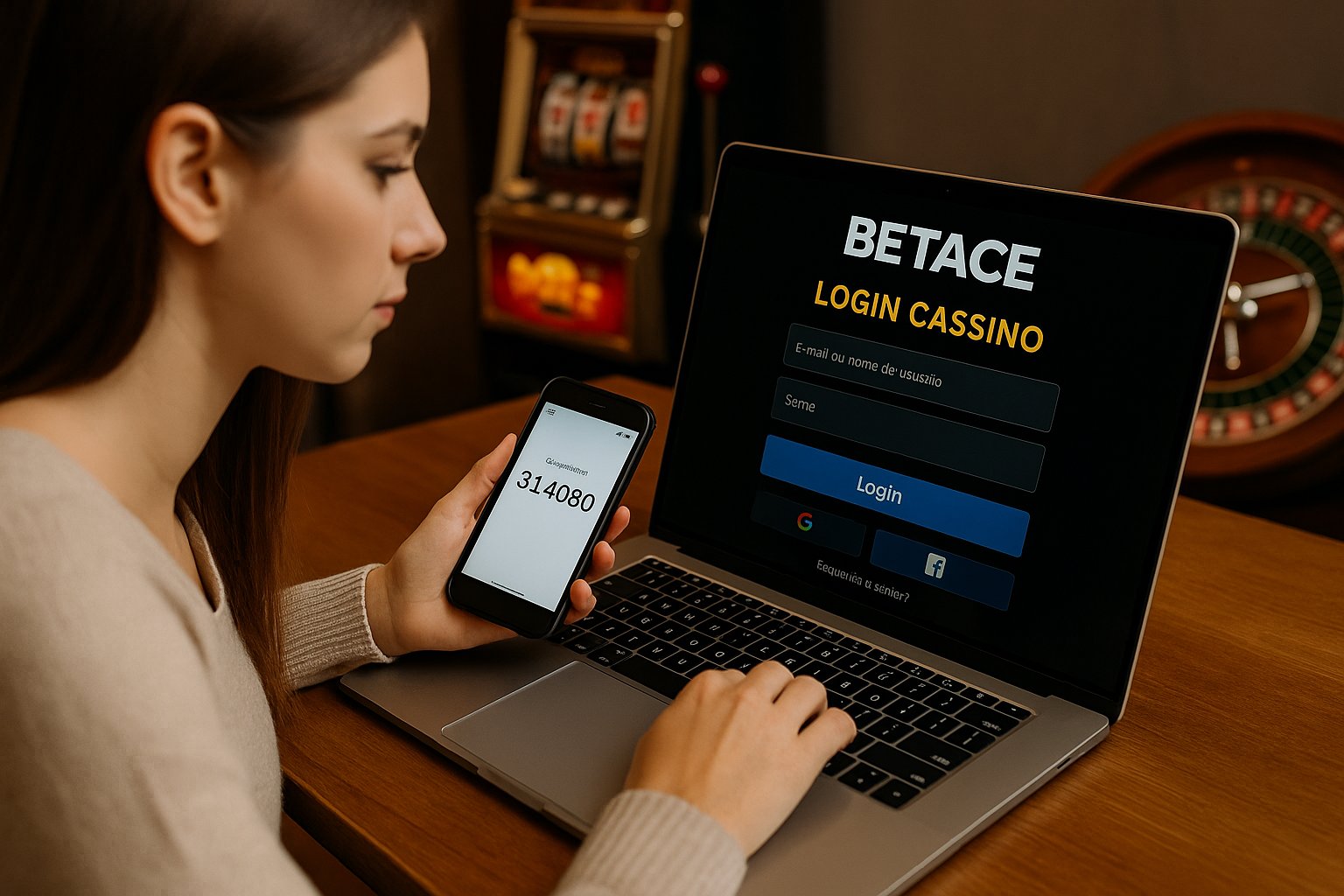 Login no Cassino BETACE